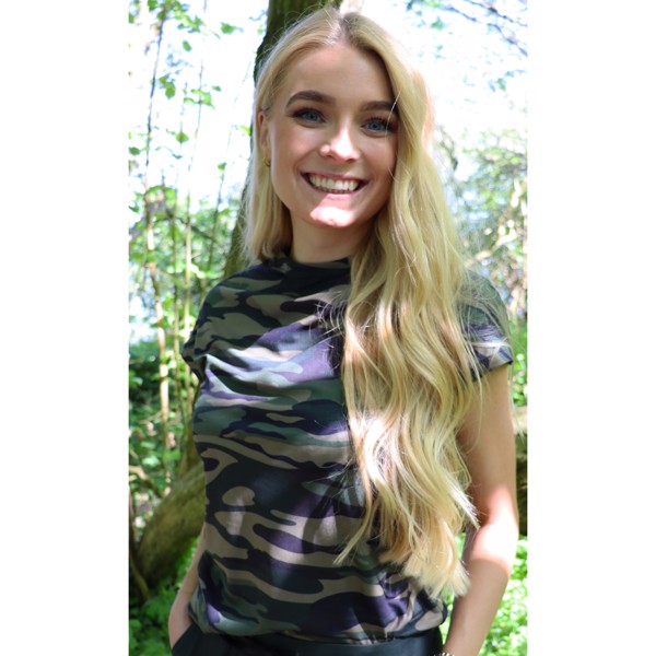 ALMA TOP DUSTY CAMO