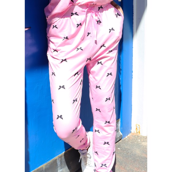 ALMA PANTS PINK BOW