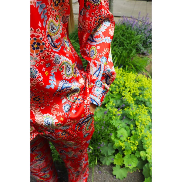 LIBERTÉ - HOPE LS SHIRT RED PAISLEY