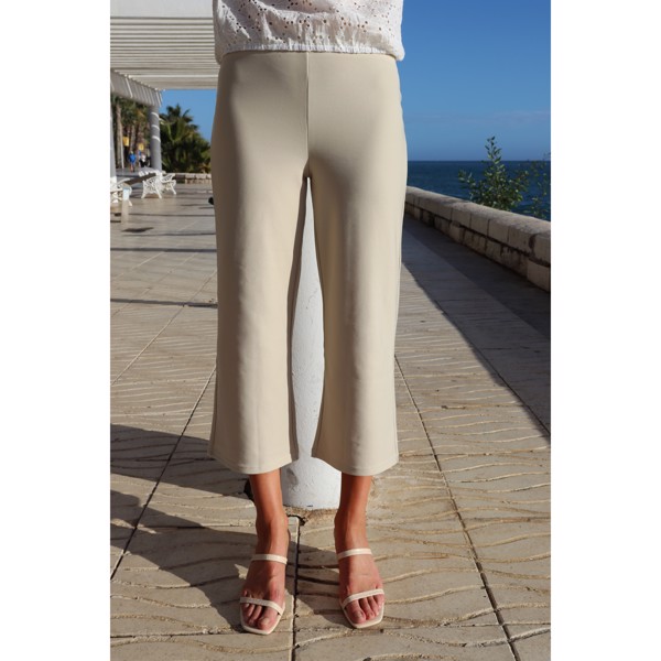 HENNE CULOTTE PANTS CREME