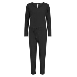 ALMA LS JUMPSUIT BLACK