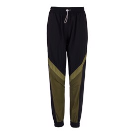 NIA TRACK PANTS ARMY BLACK