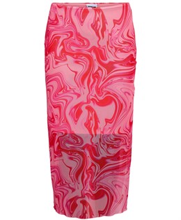 NMTWIRL N/W MIDI SKIRT