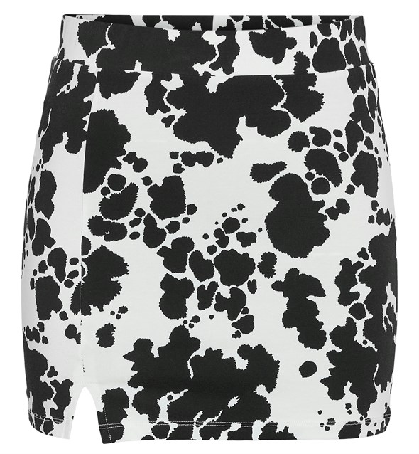 NMBELLA AOP SHORT SKIRT