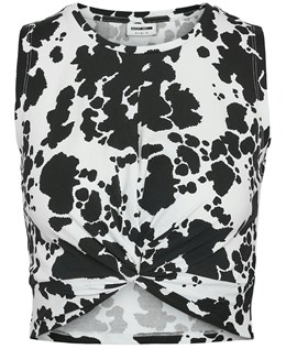NMBELLA TWIGGI AOP S/L TOP