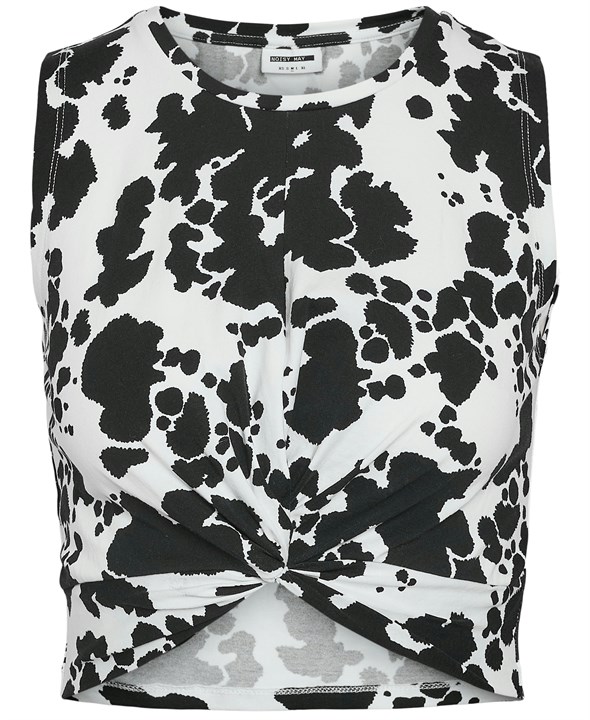 NMBELLA TWIGGI AOP S/L TOP