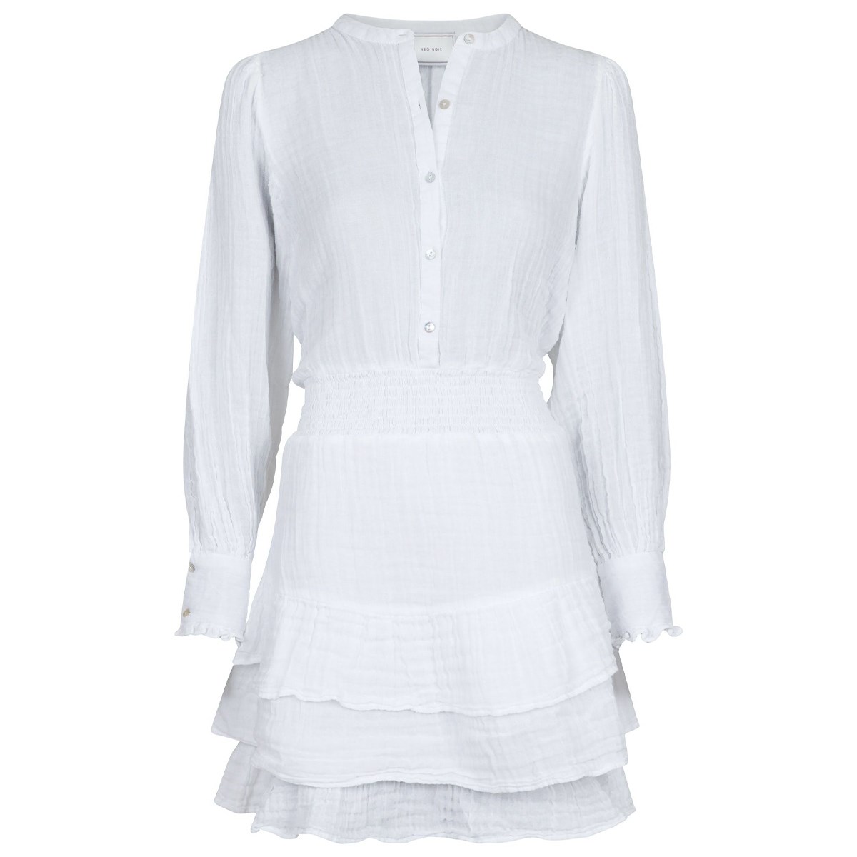 marmelade Perennial Ulykke Neo Noir - Bimba S Gauze Dress White