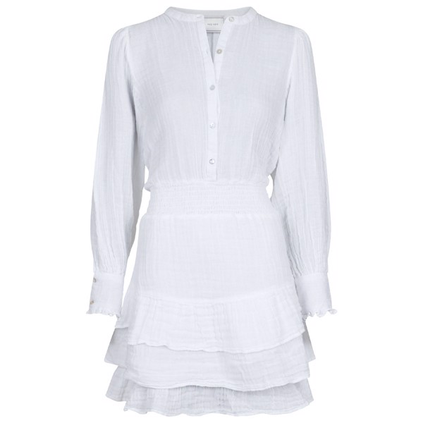 Bimba S Gauze Dress White 