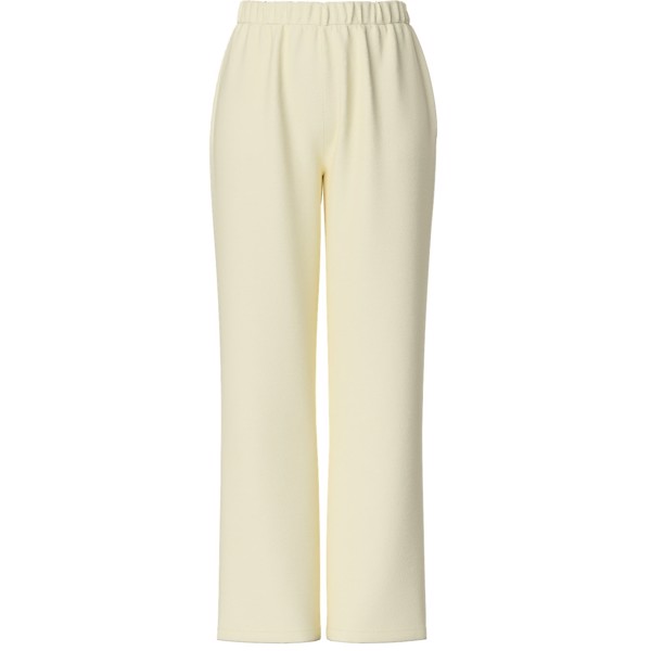 PCCHILLI SUMMER HW WIDE PANTS NOOS WHITE PEPPER