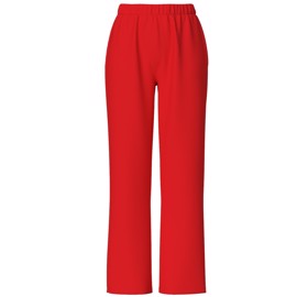 PCCHILLI SUMMER HW WIDE PANTS NOOS POPPY RED
