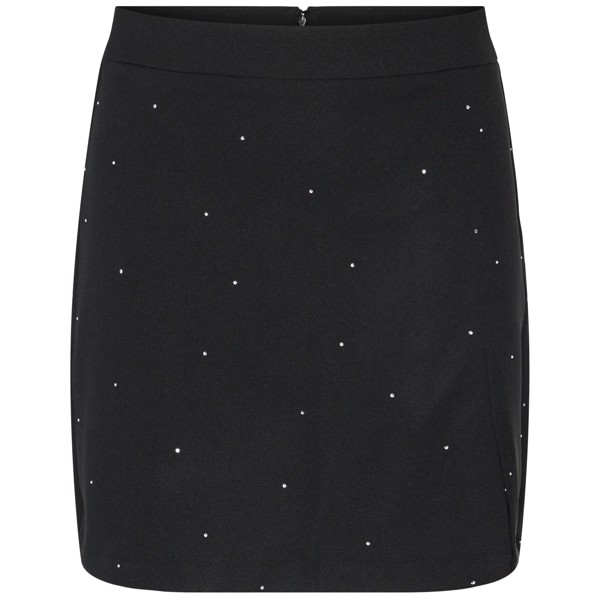 PCPEVA RHINESTONE HW MINI SKIRT