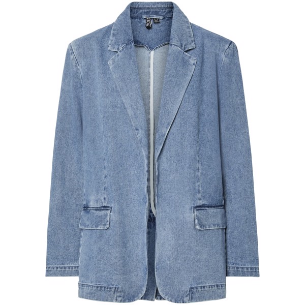 PCFULLA LS LOOSE DENIM BLAZER