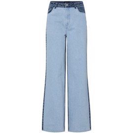 PCFAMY HW WIDE DENIM JEANS