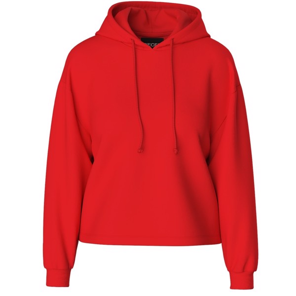 PCCHILLI LS HOODIE NOOS POPPY RED