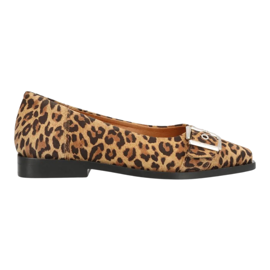 Must - Ballerina - Suede Leopard brown