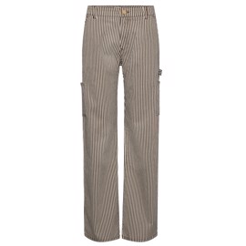 Trousers SNOS250 Brown Striped