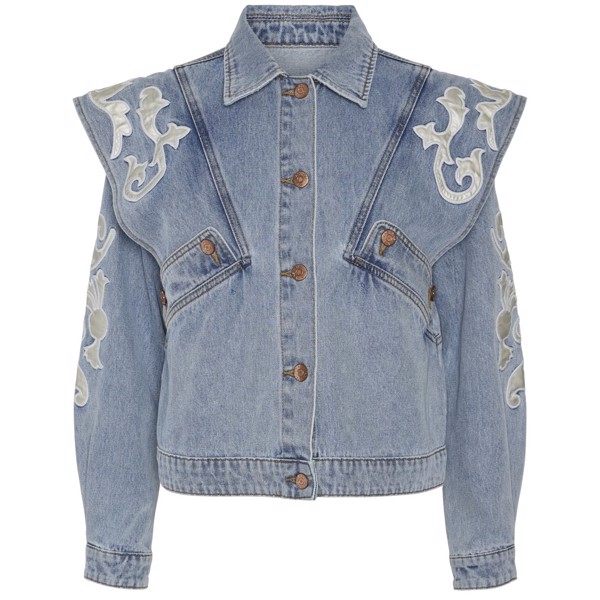 YASTHERIA LS DENIM JACKET LIGHT BLUE DENIM 