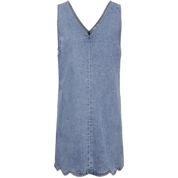 YASSCALLOP SL DENIM DRESS