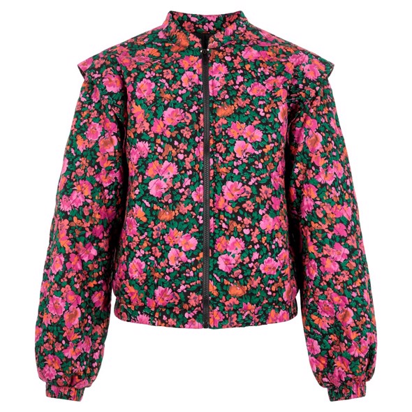 YASBLOOMA QUILTED BOMBER JACKET