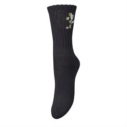  Rosy Cotta Sock - Black