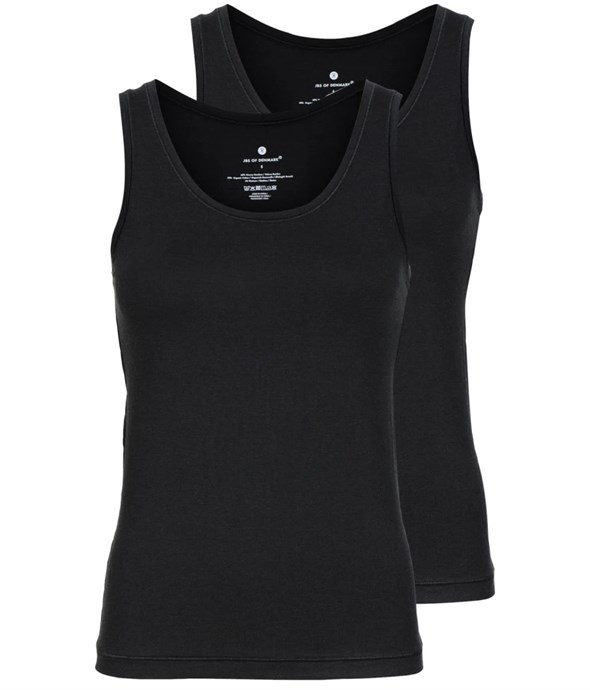 2-pack Singlet Black