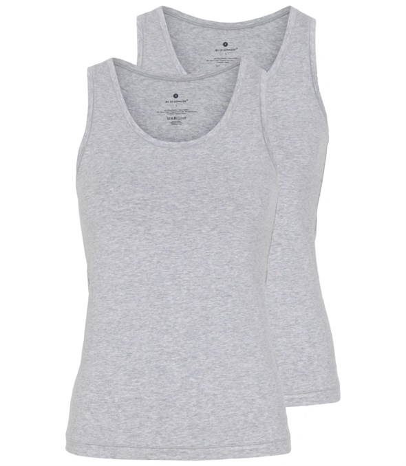 2-pack Singlet Grey