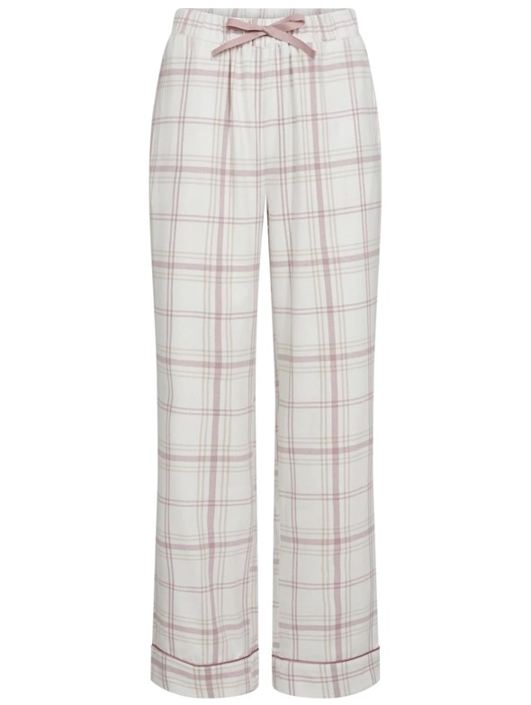 Flannel Pj Pant - Rose