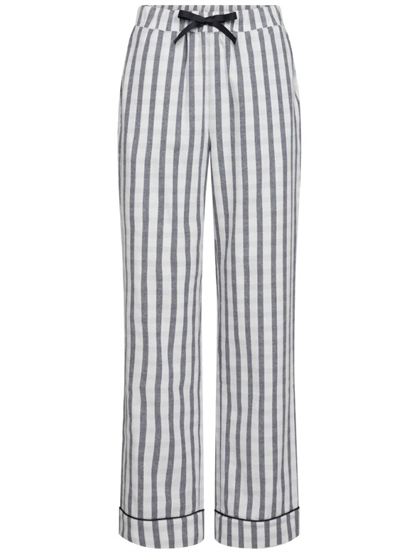 Flannel Pj Pant - Navy