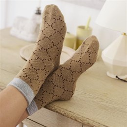 Cosy Socks Logo Gold