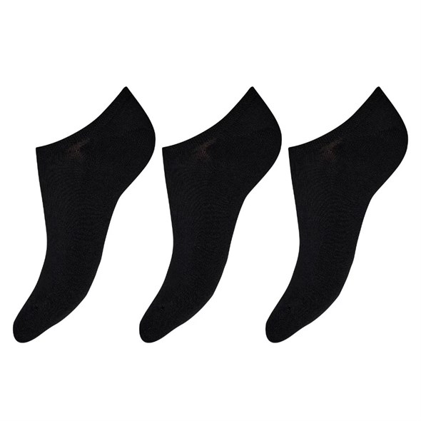 Sneaker socks 3-pack black