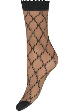 Logo Sock 25 denier Grey