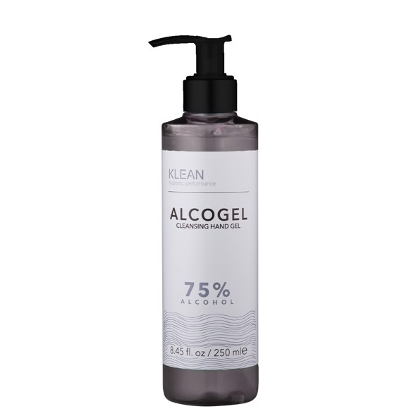 Klean Alcogel 75% 250 ml håndsprit med duft