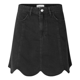 Melinea-G Denim Skirt Black