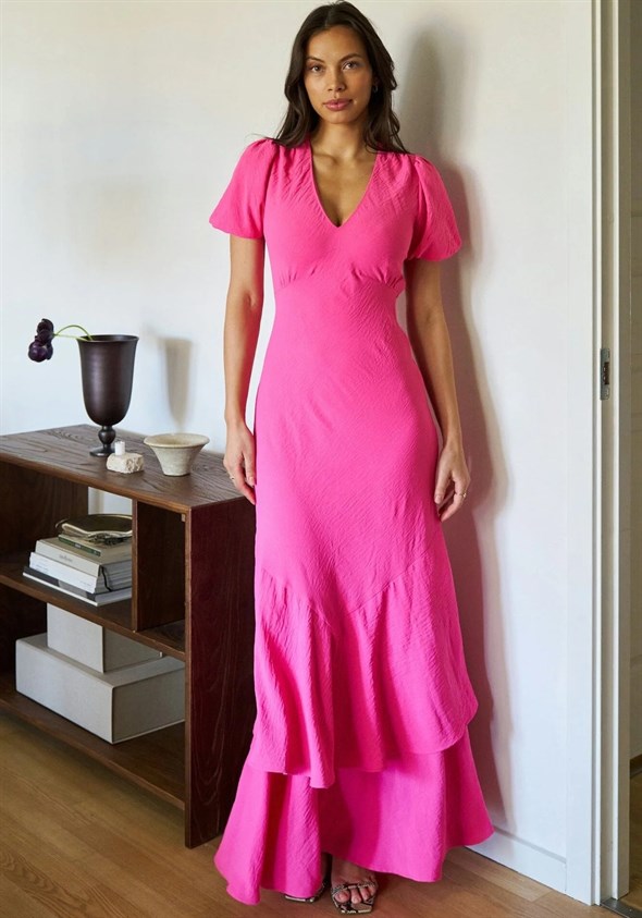 Dariah Structure Solid Dress